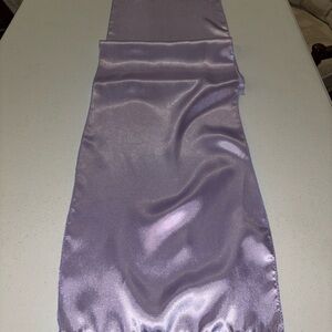 Lavender Satin Table Runners 💜